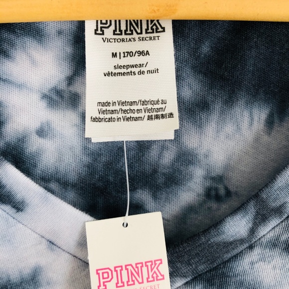 VS PINK | Tie Dye V-Neck Sleepwear (VS8384) - Picture 2 of 5